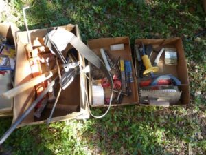 LOT 101 5 BOXES OF MISCELLANEOUS TOOLS 