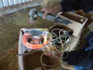 LOT 118 BOX OF AIR IMPACT RATCHET GUN 