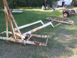 LOT 32 TRAILER FRAME FOR WATER TANK 