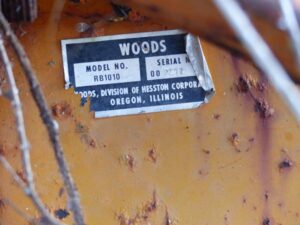 LOT 33 WOODS 3 PT 6 WAY 10 FT BLADE 