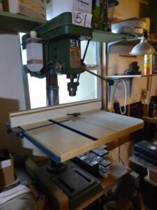 LOT 51 CENTRAL MACHINERY 16 SPEED HEAVY DUTY DRILL PRESS 