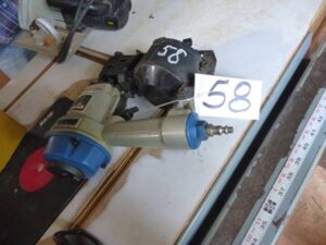 LOT 58 CENTRAL PNEUMATIC COIL ROOFING NAILER
