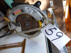 LOT 59 CRAFTSMAN 6 1 4 SKIL SAW 2