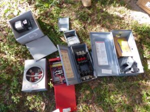 LOT 63 ELECTRICAL COMPONENTS 