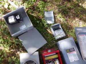 LOT 63 ELECTRICAL COMPONENTS 