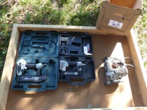 LOT 65 2 NAILERS & 1 JIGSAW 