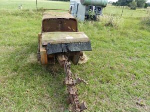 LOT 9 CASE DAVIS TASK FORCE 300 TRENCHER