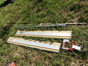 LOT 97 BESSEY 100" WOOD CLAMP, EMERSON 53' CLAMP,