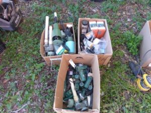 LOT 99 3 BOXES OF LAWN IRRIGATION PARTS