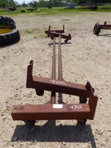 LOT 4342 2 METAL FLOOR DOLLIES 