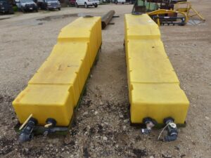 LOT 1112 SET OF SIDE TANKS FOR TRACK TRACTOR 