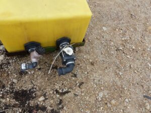 LOT 1112 SET OF SIDE TANKS FOR TRACK TRACTOR 
