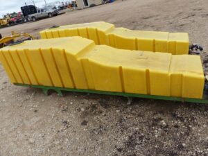 LOT 1112 SET OF SIDE TANKS FOR TRACK TRACTOR 