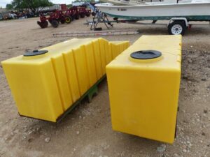 LOT 1112 SET OF SIDE TANKS FOR TRACK TRACTOR 