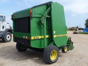 LOT 5062 JOHN DEERE 566 ROUND BALER 