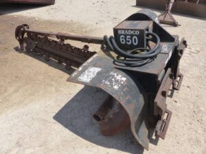 LOT 5209 BRADCO 650 TRENCHER QT 