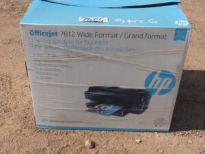 LOT 5246 HP OFFICE JET 7612 WIDE FORMAT PRINTER 