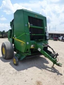 LOT 5286 JOHN DEERE 469 MEGAWIDE PLUS ROUND BALER 