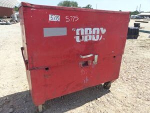 LOT 5775 5 X 2.5 X 5 MOBILE JOBOX 