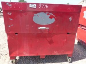 LOT 5776 5 X 2.5 X 5 MOBILE JOBOX 