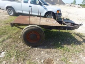 LOT 5848 5 FT 6 IN X 4 FT WELDING TRAILER 