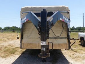 LOT 5851 2019 GOOSENECK 20 FT LIVESTOCK TRAILER 
