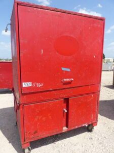 LOT 5960 RED TOOL BOX 5 X 2 X 6 