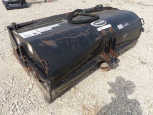 LOT 6072 75 IN QUICK ATTACH SWEEPER WITH BUCKET 