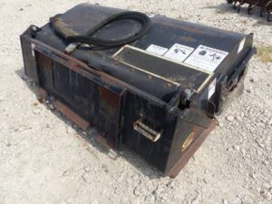 LOT 6072 75 IN QUICK ATTACH SWEEPER WITH BUCKET 