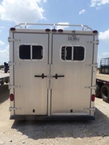 LOT 6148 1984 FEATHERLITE 6 HORSE TRAILER 