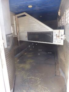 LOT 6148 1984 FEATHERLITE 6 HORSE TRAILER 
