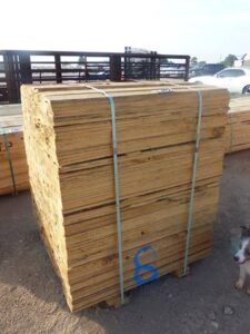 LOT 6193 BUNDLE OF 3 FT SLATS