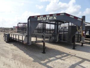 LOT 6200 2017 BIG TEX GN TRAILER 24' X 83" 