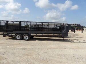 LOT 6200 2017 BIG TEX GN TRAILER 24' X 83" 