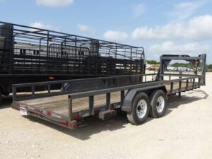 LOT 6200 2017 BIG TEX GN TRAILER 24' X 83" 