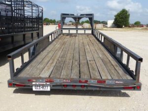 LOT 6200 2017 BIG TEX GN TRAILER 24' X 83" 