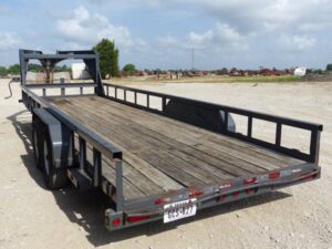 LOT 6200 2017 BIG TEX GN TRAILER 24' X 83" 