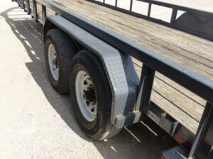 LOT 6200 2017 BIG TEX GN TRAILER 24' X 83" 