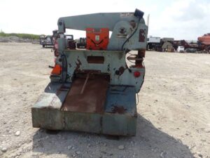 LOT 6203 SCOTCHMAN DUAL OPERATOR 100 TON ANGLE IRON CUTTER 
