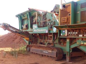 LOT 6205 2012 MCCLOSKEY I44R IMPACT CRUSHER 