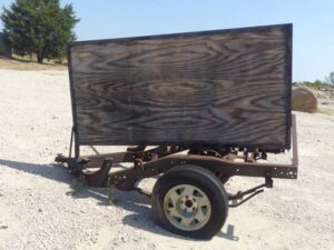 LOT 6287 TRAILER SIGN 