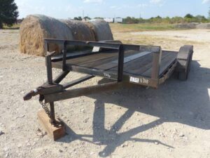 LOT 6318 2002 PECK 16X18 LOWBOY TRAILER