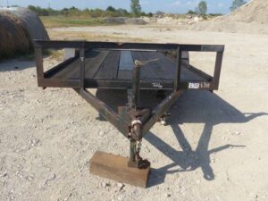 LOT 6318 2002 PECK 16X18 LOWBOY TRAILER 