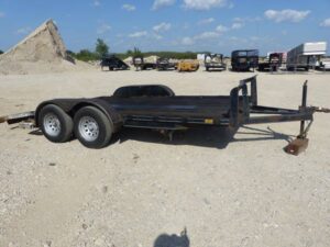 LOT 6318 2002 PECK 16X18 LOWBOY TRAILER 
