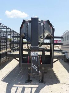 LOT 6336 TOP HAT 30 FT GN FLATBED TRAILER 