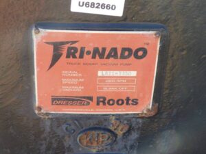LOT 6338 TRINADO TRUCK MOUNT VACUUM PUMP 