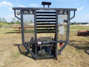 LOT 6340 HEADACHE RACK WITH HYDRAULIC DRIVEN TRASH PUMP 