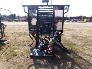 LOT 6340 HEADACHE RACK WITH HYDRAULIC DRIVEN TRASH PUMP 