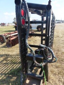 LOT 6341 HEADACHE RACK WITH RUFNEK WINCH 