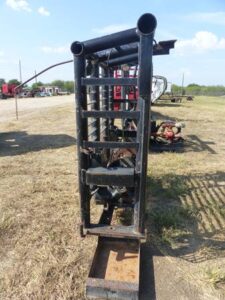 LOT 6341 HEADACHE RACK WITH RUFNEK WINCH 